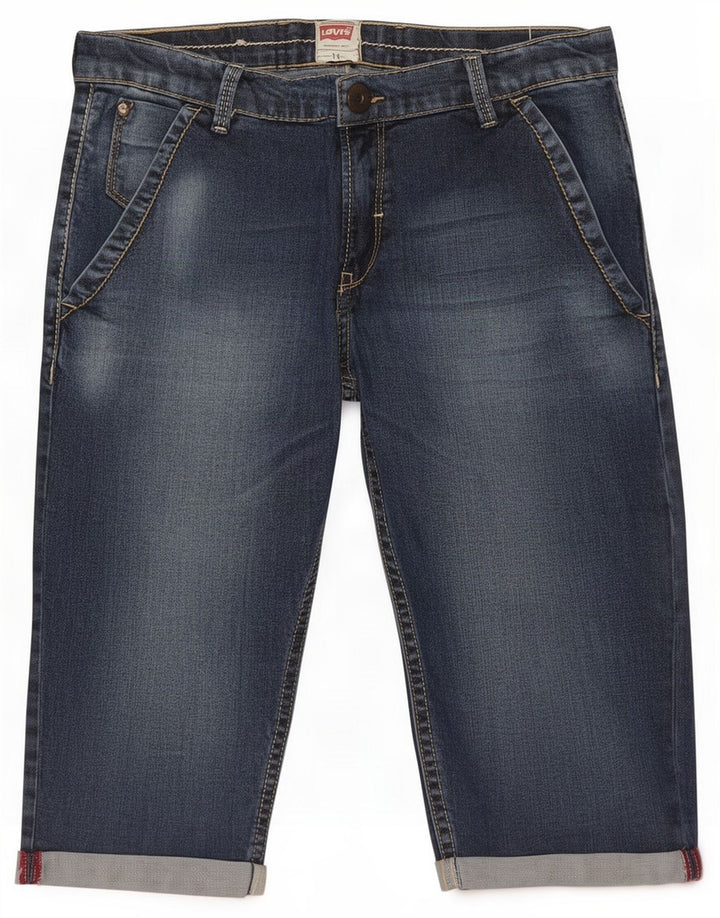 Levi's Boys Denim Shorts 13-14 Years W30 Blue