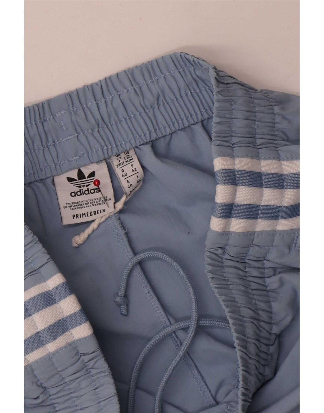 Adidas Womens Tracksuit Trousers Joggers UK 14 Medium Blue Polyester