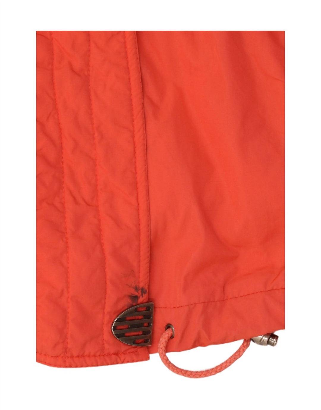 Maier Womens Oversized Ski Jacket UK 10 Small Orange Floral Polyamide