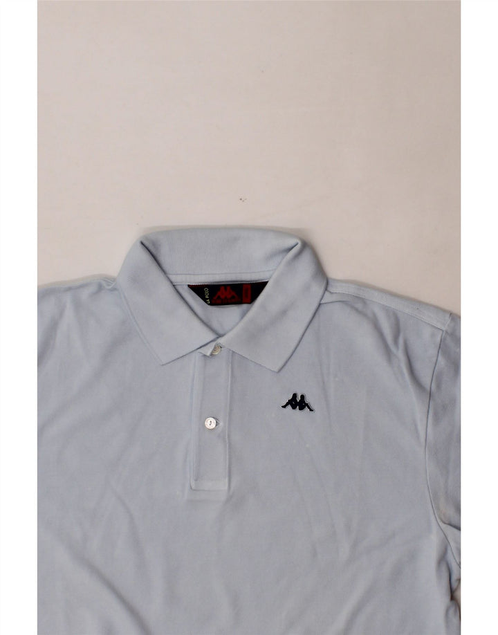 KAPPA Mens Polo Shirt Large Blue Cotton Vintage Kappa and Second-Hand Kappa from Messina Hembry 