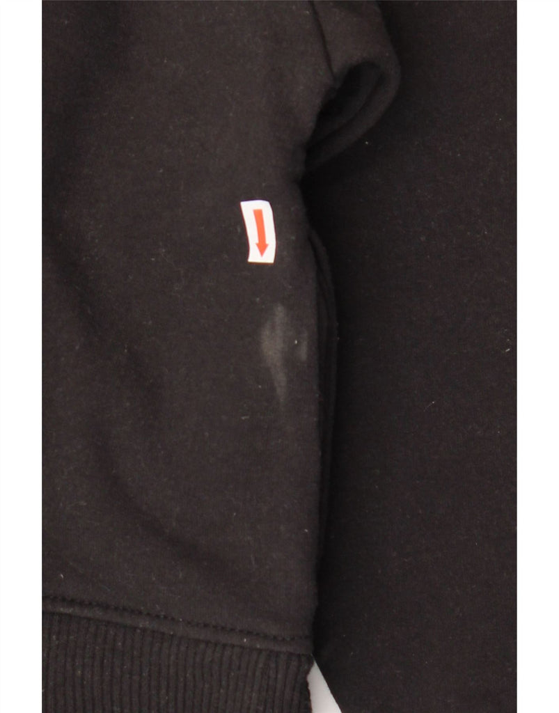 THE NORTH FACE Womens Oversized Graphic Hoodie Jumper UK 14 Medium Black Vintage The North Face and Second-Hand The North Face from Messina Hembry 
