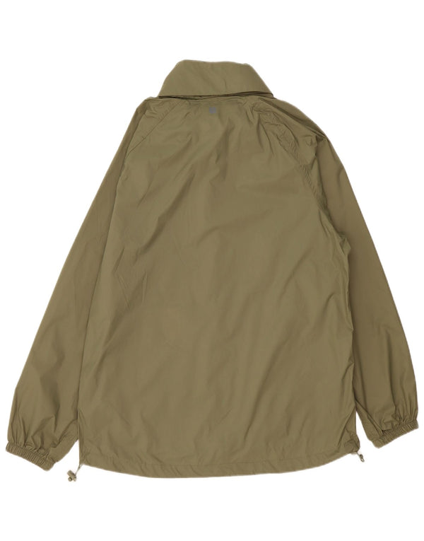 Mountain Warehouse Womens Rain Jacket UK 14 Large Khaki Nylon
