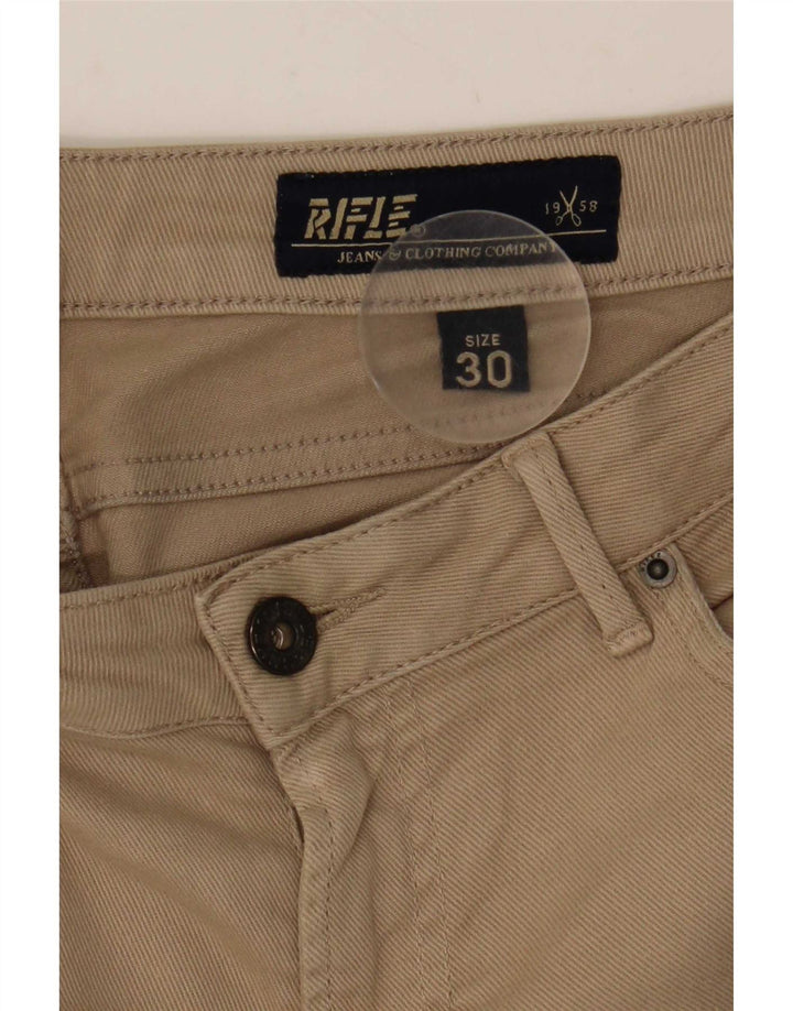 Rifle Womens Skinny Jeans W30 L29 Beige