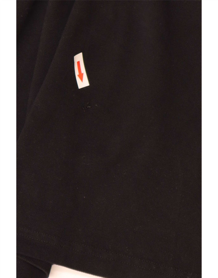Kappa Mens Polo Shirt 2XL Black Cotton