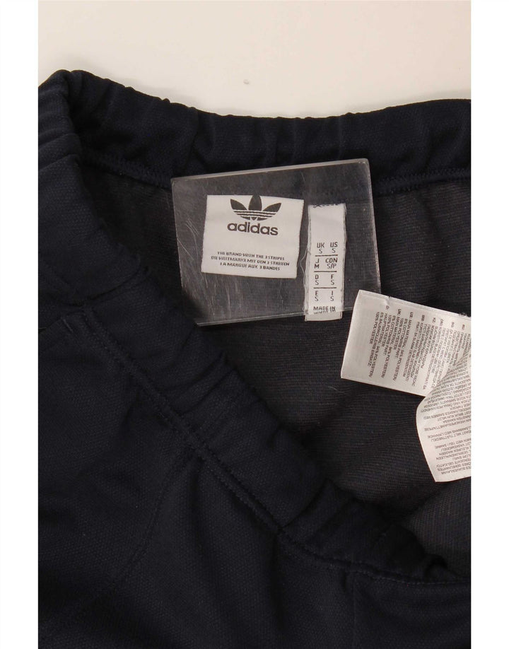 Adidas Mens Tracksuit Trousers Small Navy Blue Polyester