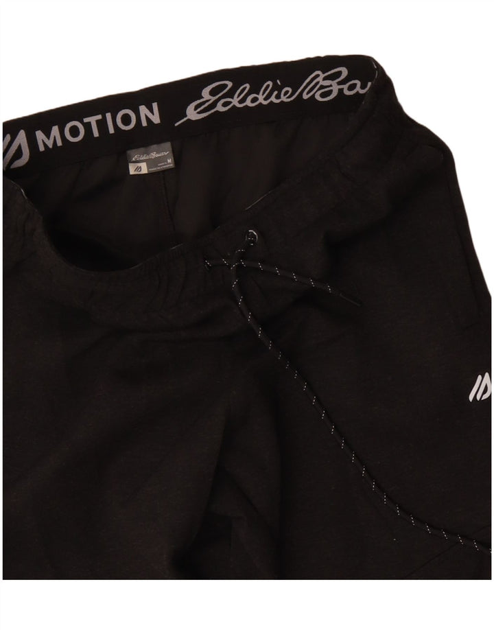 EDDIE BAUER Mens Tracksuit Trousers Joggers Medium  Grey Polyester