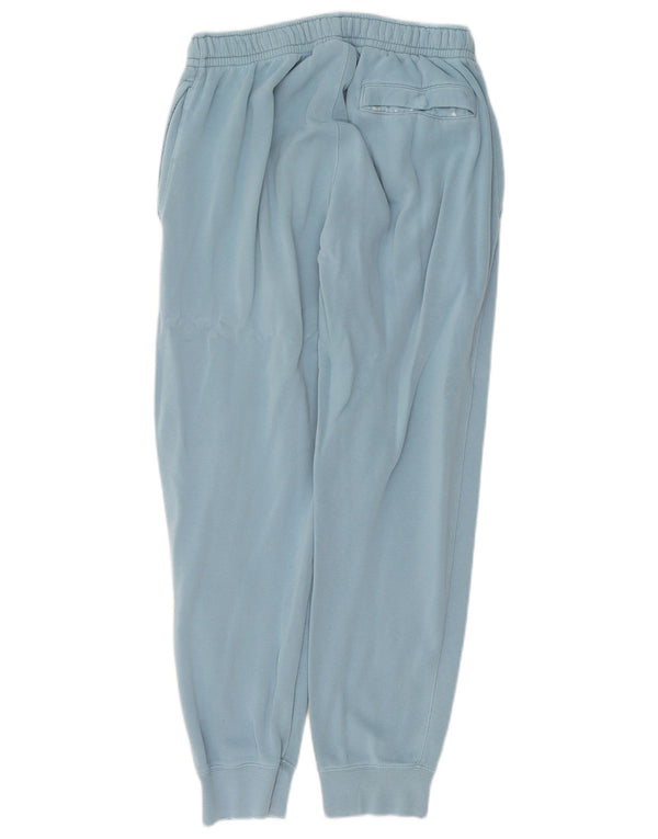 Nike Womens Tracksuit Trousers Joggers UK 14 Medium Blue Cotton