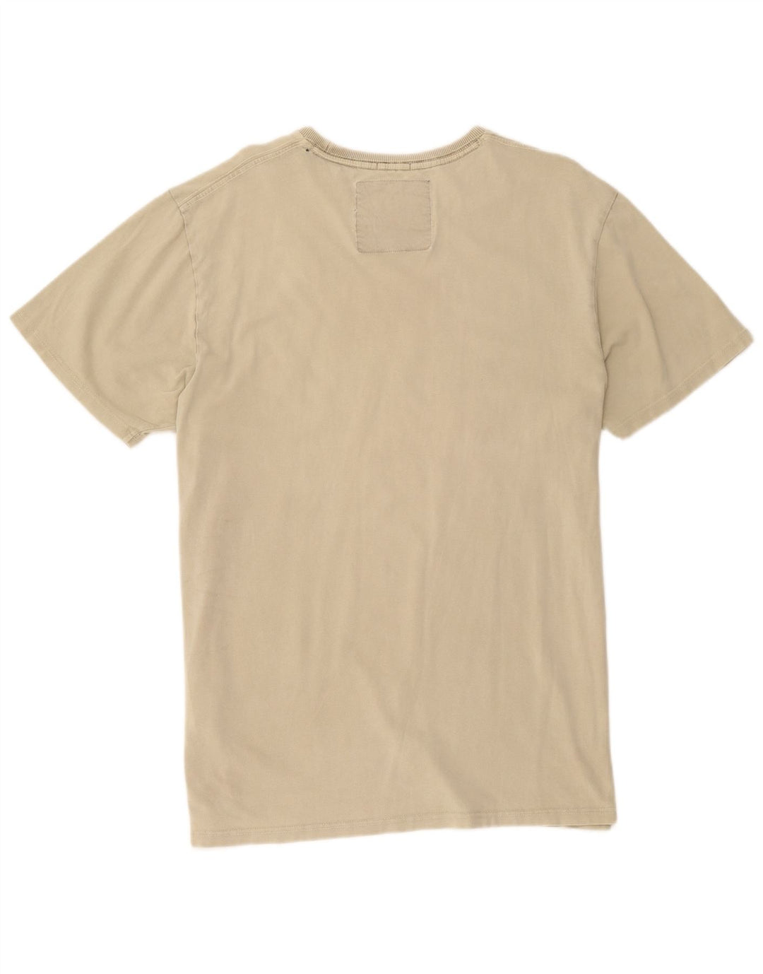 Superdry Mens Graphic T-Shirt Top 2XL Beige Cotton