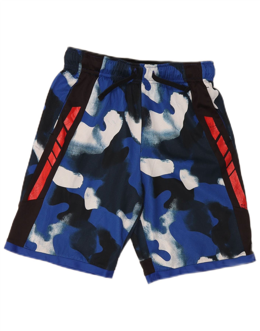 Russell Athletic Boys Sport Shorts 14-15 Years XL Blue Camouflage Polyester