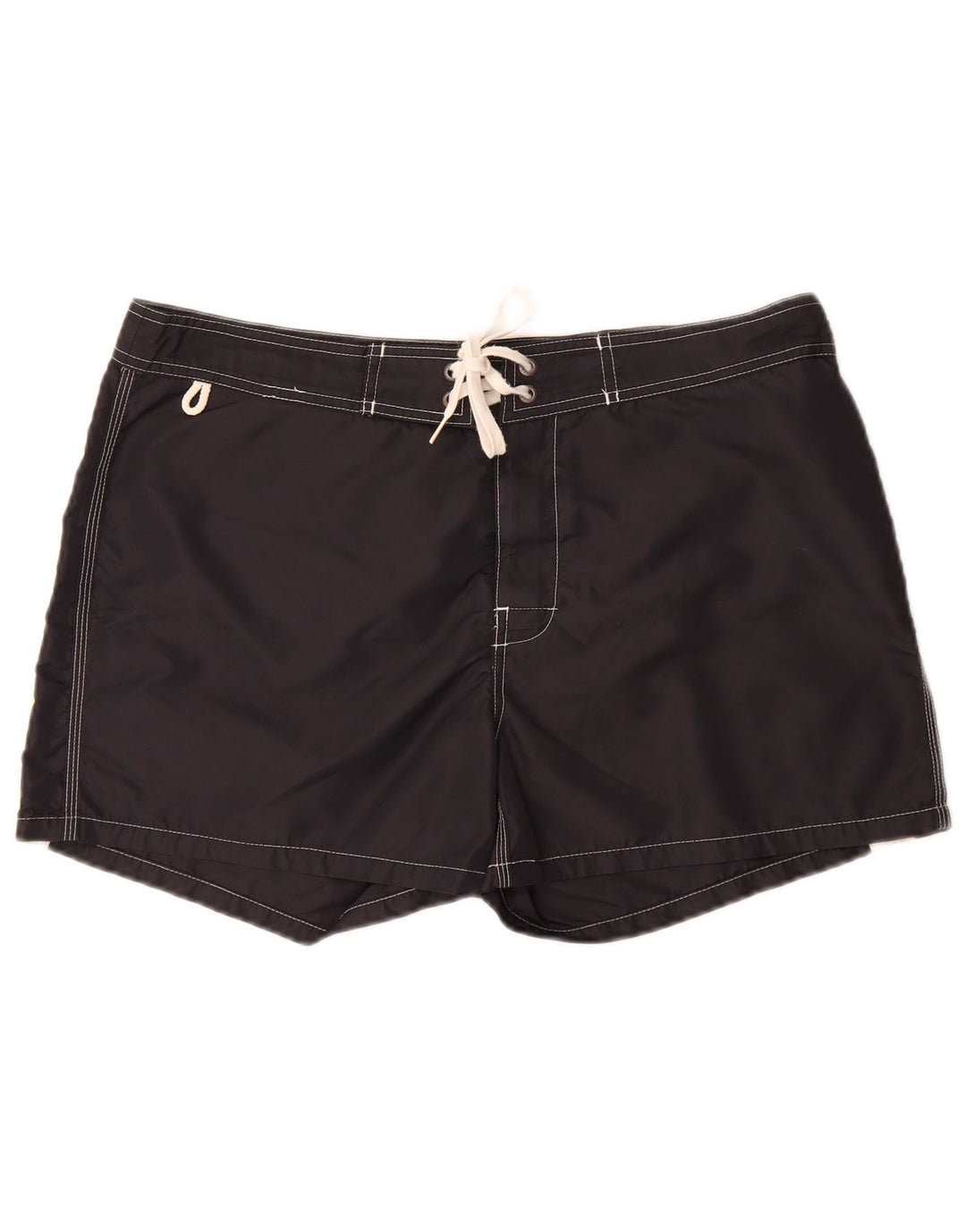 Sundek Mens Swimming Shorts XL  Black Striped