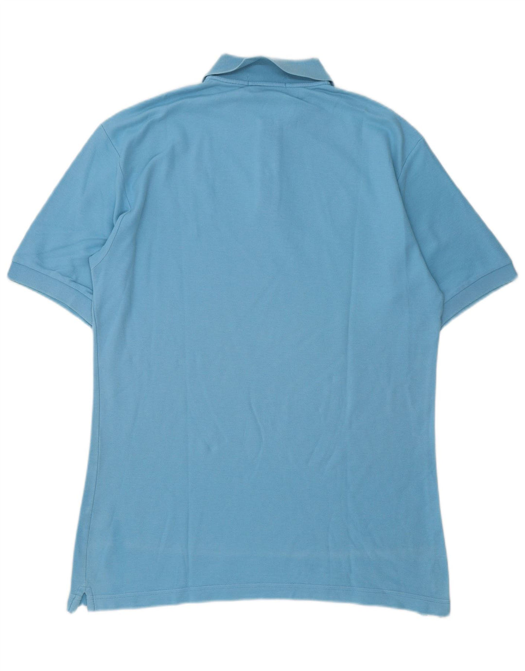 Fila Mens Polo Shirt Large Blue Cotton