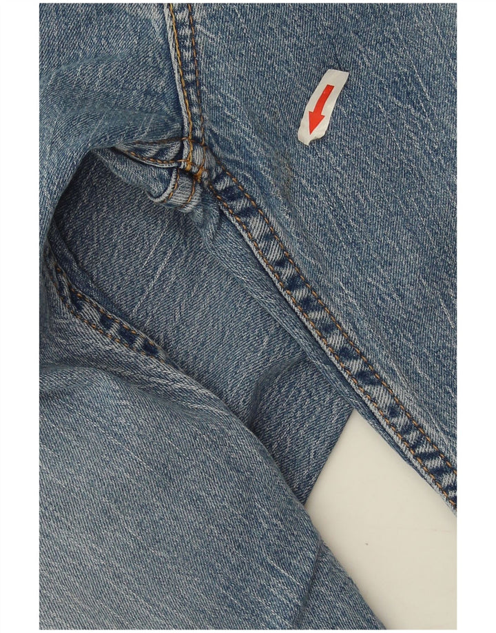 Levi's Mens 502 Tapered Jeans W32 L30 Blue Cotton