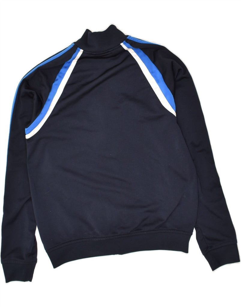 ADIDAS Boys Tracksuit Top Jacket 11-12 Years Navy Blue Polyester | Vintage Adidas | Thrift | Second-Hand Adidas | Used Clothing | Messina Hembry 