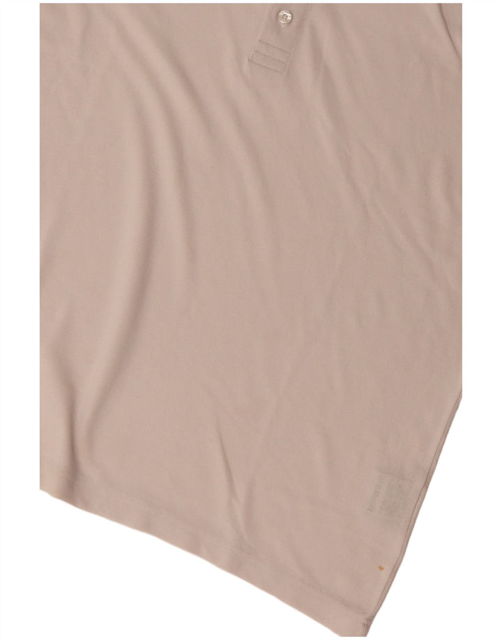 Kappa Mens Polo Shirt Medium White Cotton