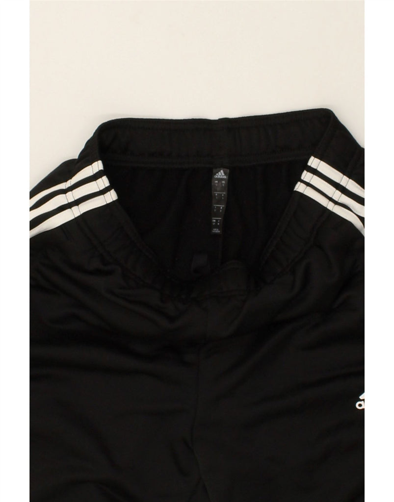 ADIDAS Mens Tracksuit Trousers Joggers Small Black Polyester | Vintage Adidas | Thrift | Second-Hand Adidas | Used Clothing | Messina Hembry 