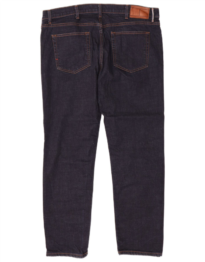 Tommy Hilfiger Mens Slim Jeans W38 L30 Navy Blue Cotton