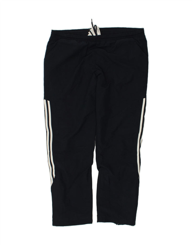 ADIDAS Mens Tracksuit Trousers UK 44/46 Large Navy Blue Polyester | Vintage Adidas | Thrift | Second-Hand Adidas | Used Clothing | Messina Hembry 