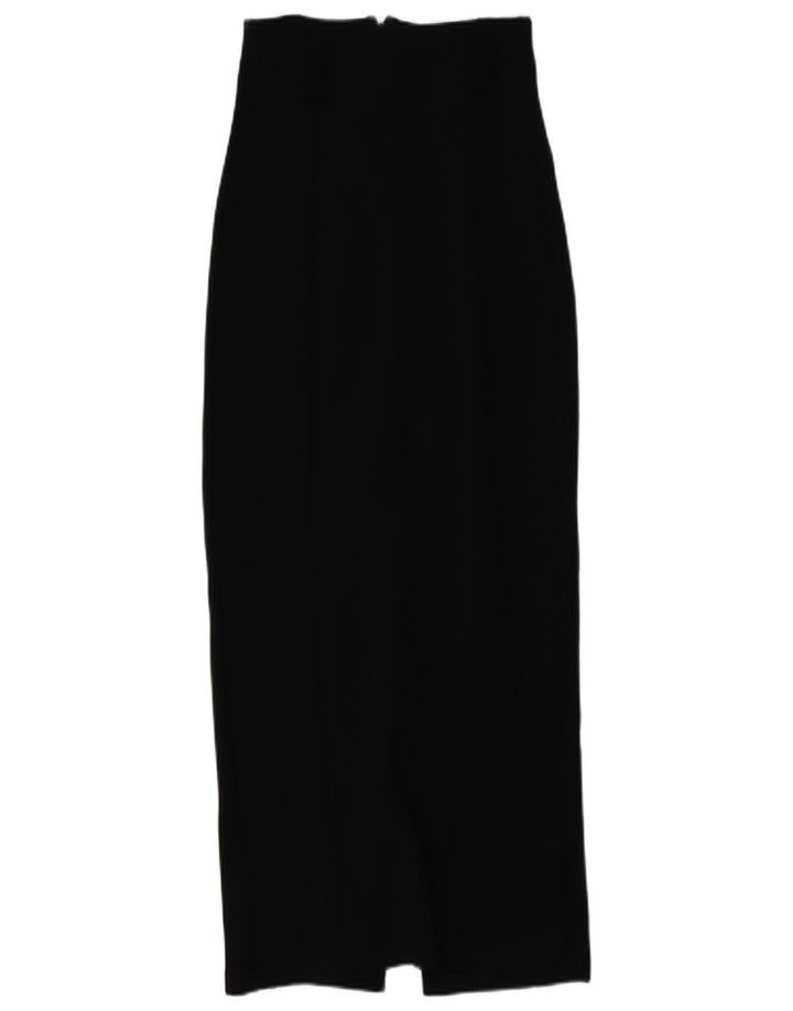 Le Complici Womens Maxi Skirt W26 Small Black