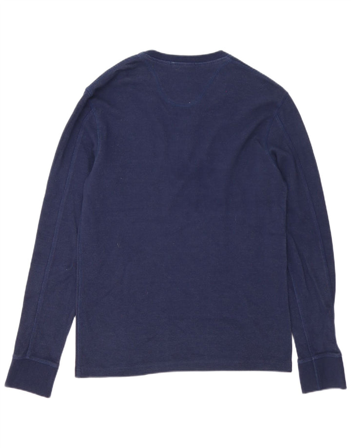 Superdry Mens Top Long Sleeve XL Navy Blue