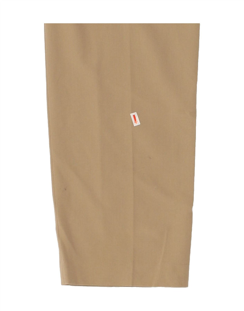 NAUTICA Mens Straight Chino Trousers W34 L34  Beige Polyester | Vintage Nautica | Thrift | Second-Hand Nautica | Used Clothing | Messina Hembry 