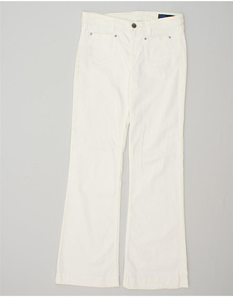 MEXX Womens High Waist Wide Leg Jeans W29 L34  White | Vintage Mexx | Thrift | Second-Hand Mexx | Used Clothing | Messina Hembry 