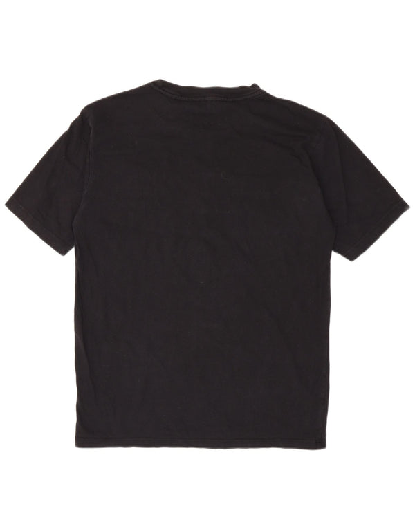 Diesel Womens Graphic T-Shirt Top UK 18 XL Black