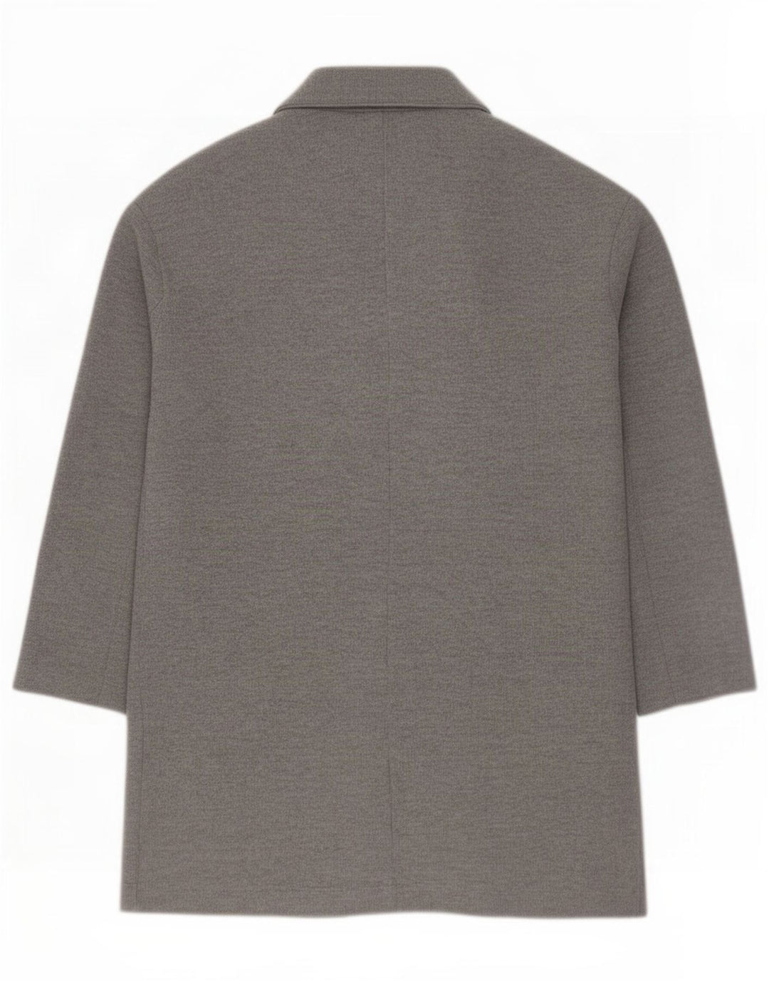 Zara Womens Open Overcoat UK 10 Small Grey