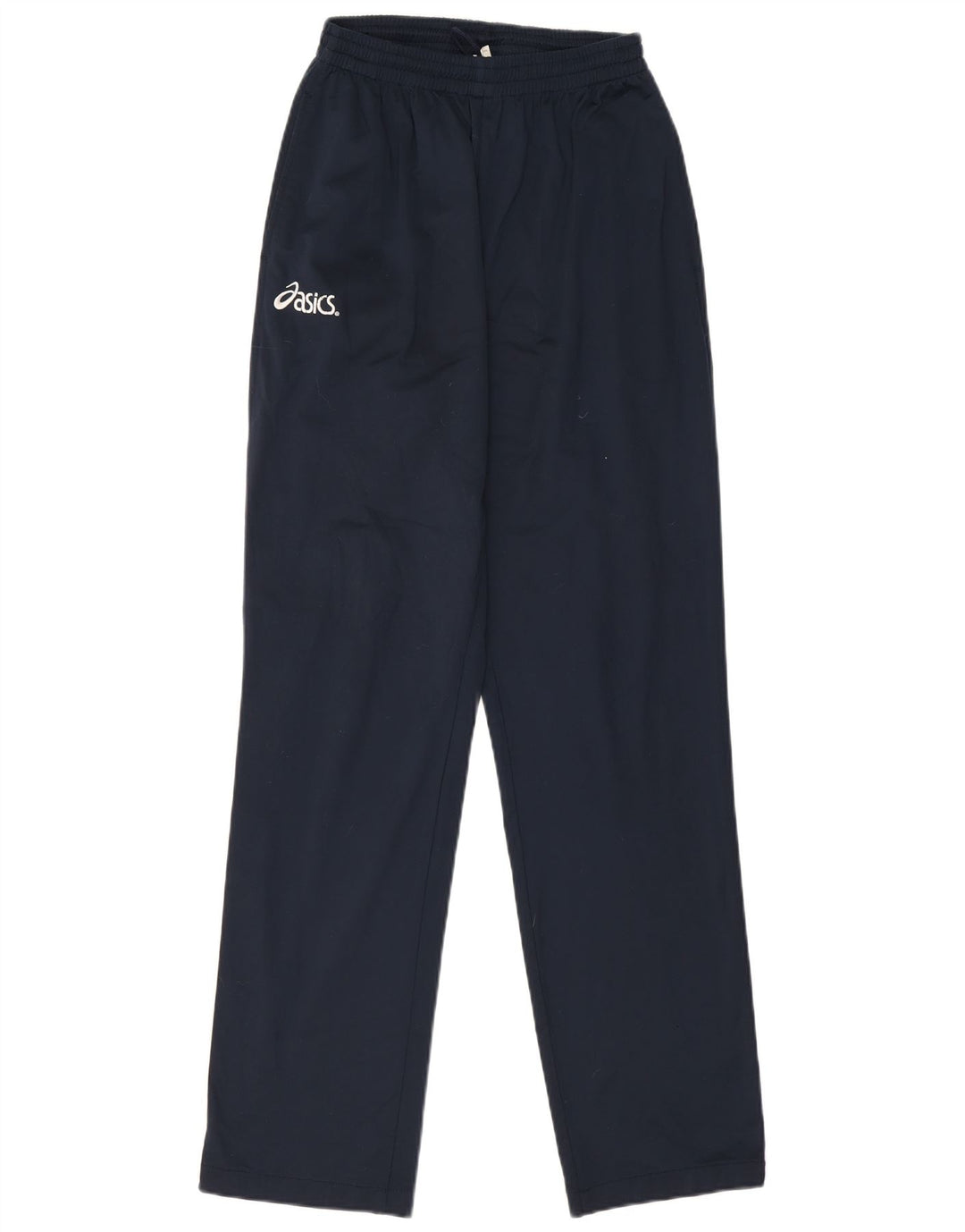 Asics Mens Graphic Tracksuit Trousers Medium  Navy Blue Polyester