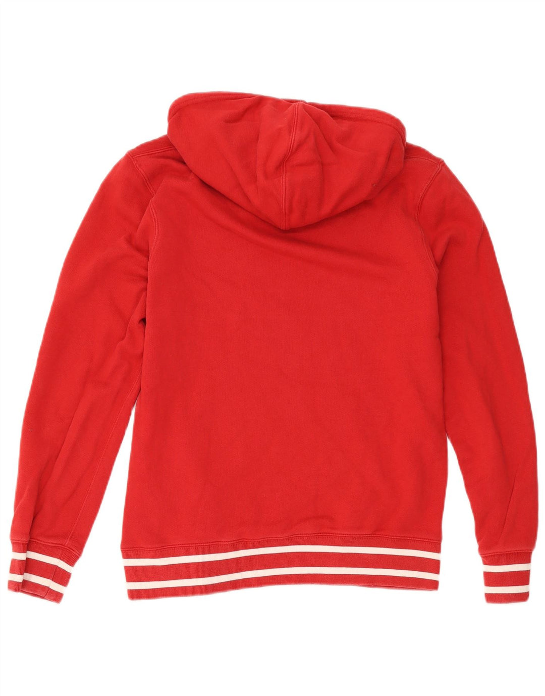 Levi's Mens Graphic Hoodie Jumper Medium Red Colourblock Cotton