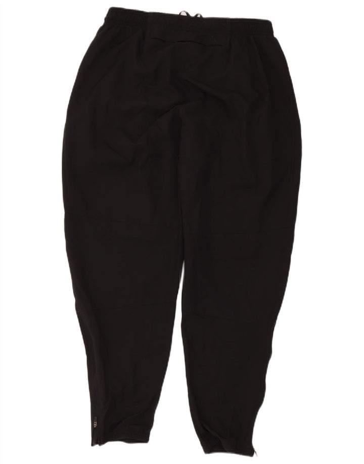 Nike Mens Dri Fit Crop Tracksuit Trousers Joggers Large Black Polyester