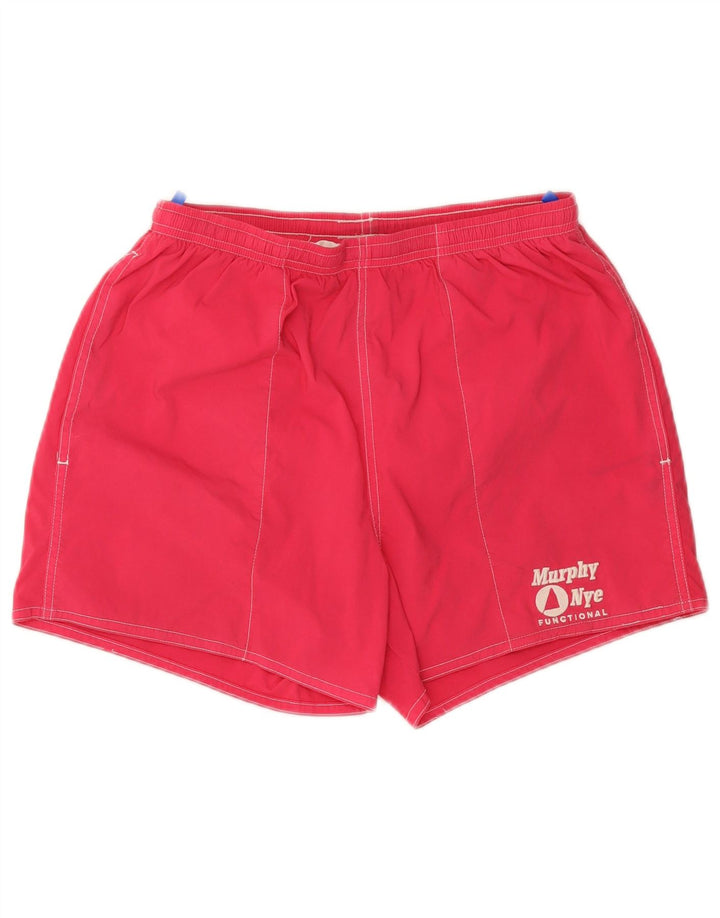 Murphy & Nye Mens Swimming Shorts Large Pink Polyamide