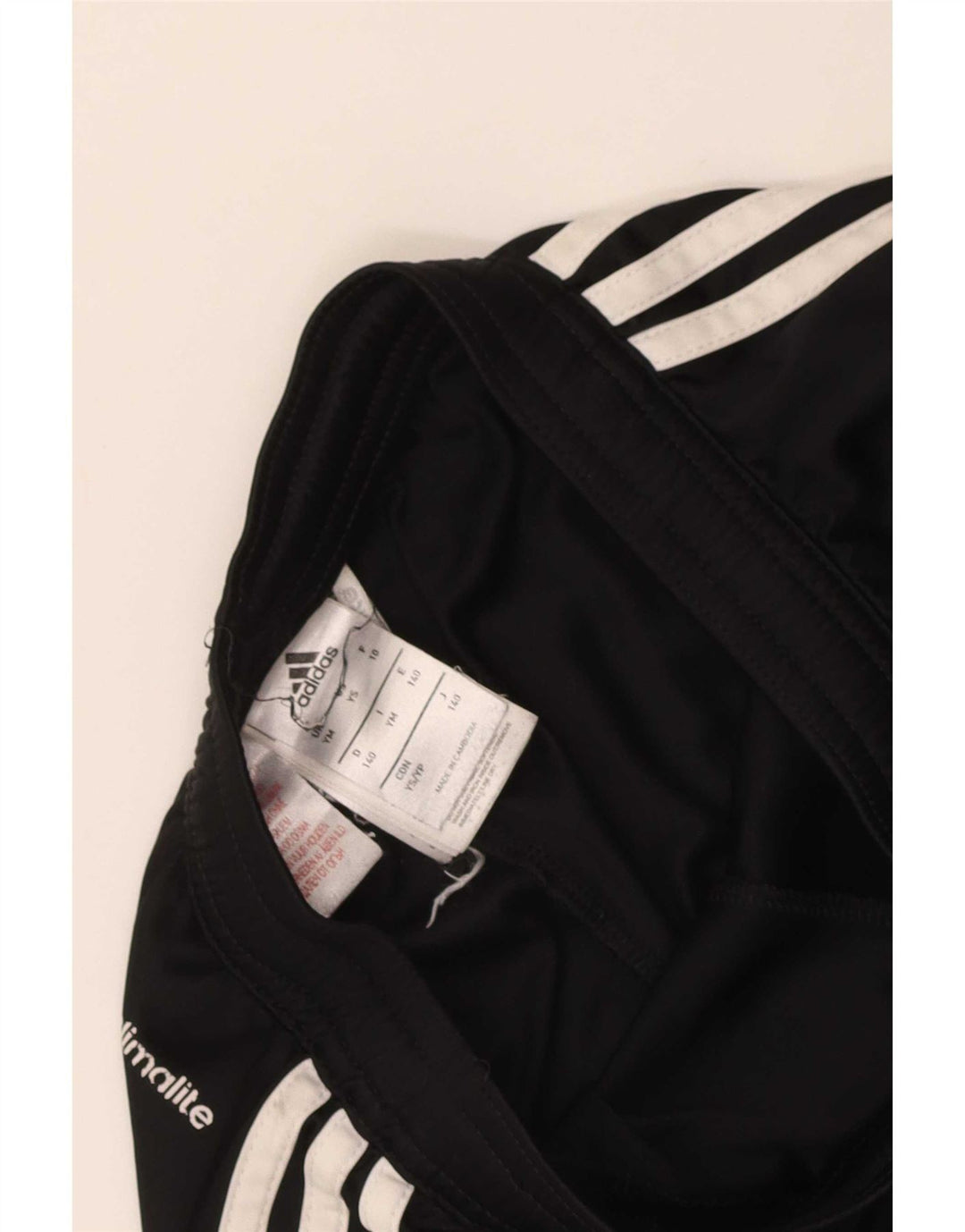 Adidas Boys Climalite Sport Shorts 7-8 Years Medium Black Colourblock