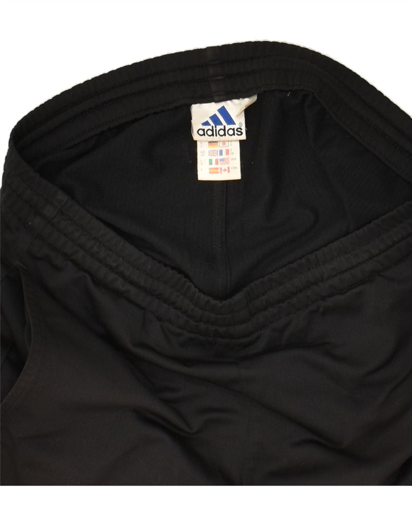 ADIDAS Mens Sport Shorts Small  Black Polyester | Vintage Adidas | Thrift | Second-Hand Adidas | Used Clothing | Messina Hembry 