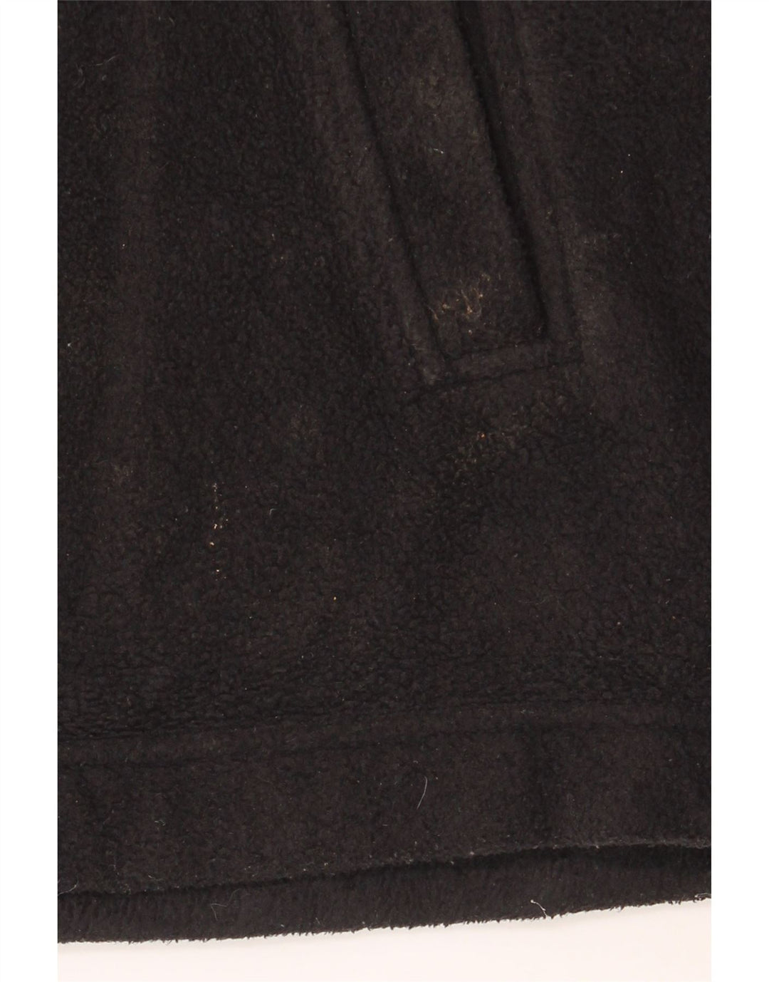 Marks & Spencer Mens Fleece Jacket UK 38 Medium Black Polyester