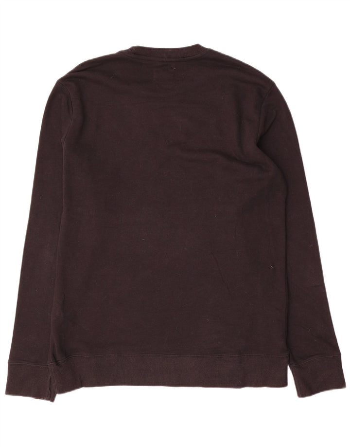 Champion Mens Graphic Sweatshirt Jumper Medium Black Cotton