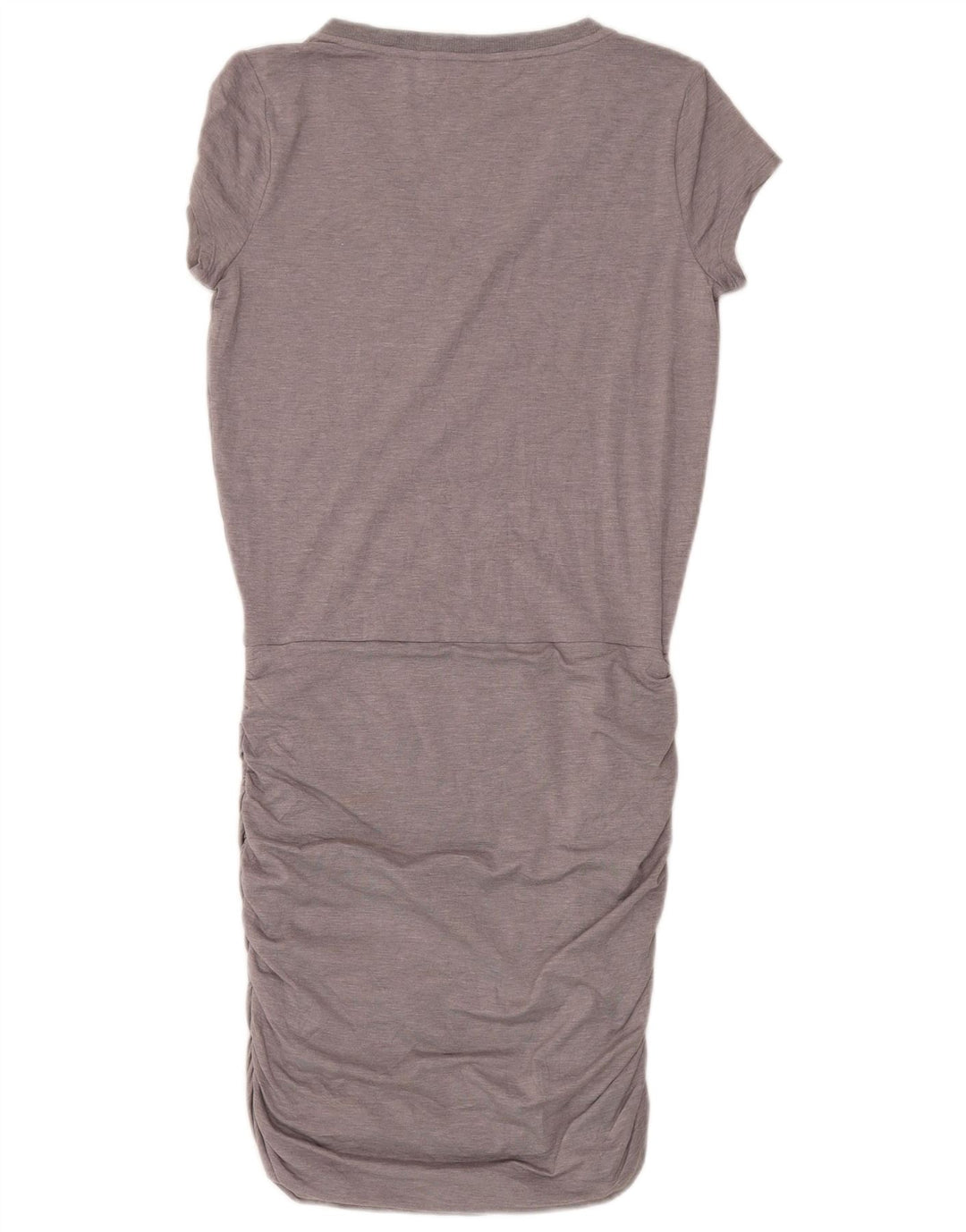Athleta Womens Oversized Drop Waist Dress UK 6 XS Grey Polyester