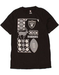 NFL Boys Graphic T-Shirt Top 14-15 Years Large Black Cotton