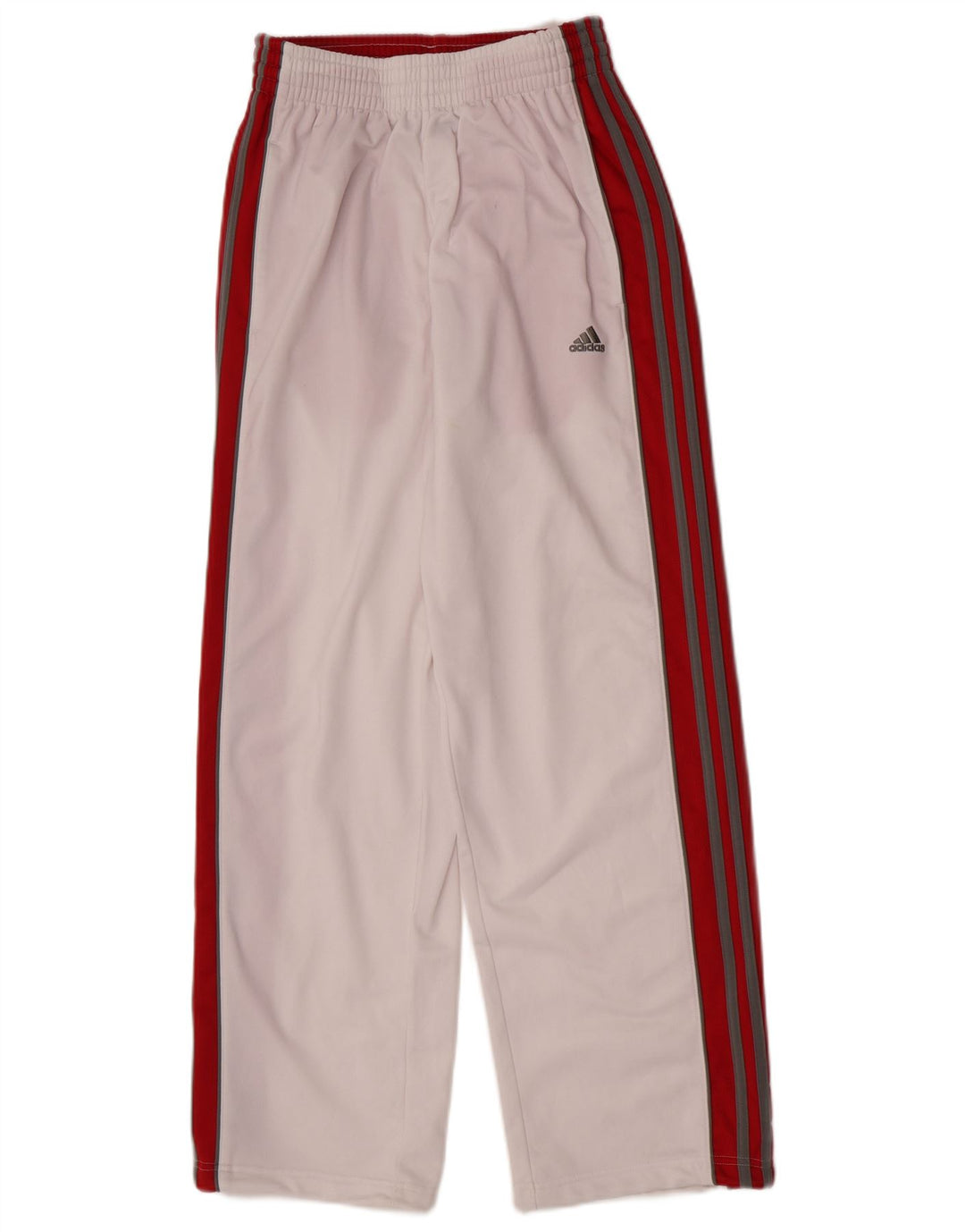 Adidas Womens Tracksuit Trousers UK 8 Small White Colourblock Polyester
