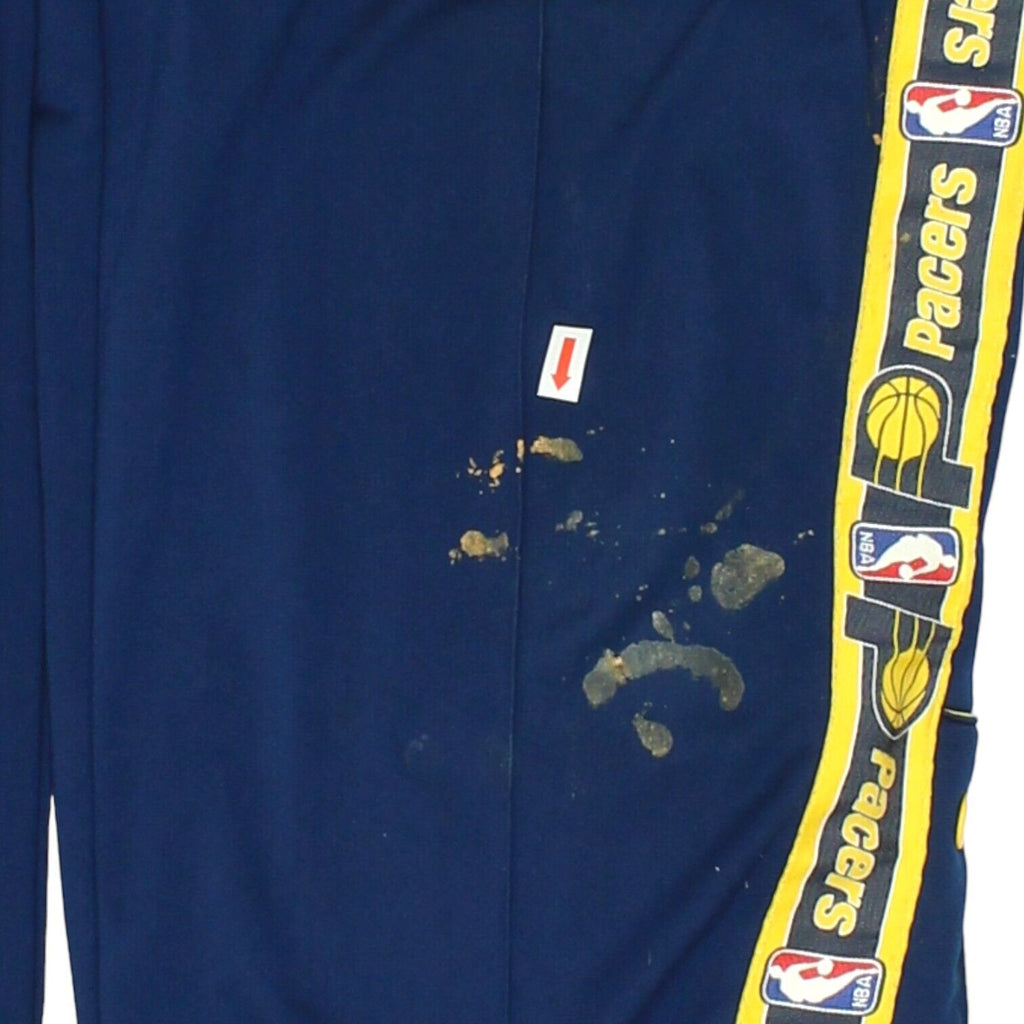 Indiana Pacers Champion Mens Navy Popper Tracksuit Bottoms | Vintage NBA Sports Vintage Messina Hembry and Second-Hand Messina Hembry from Messina Hembry 