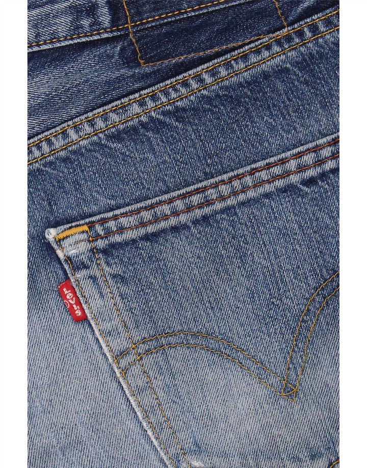 Levi's Mens Straight Jeans W34 L36 Blue