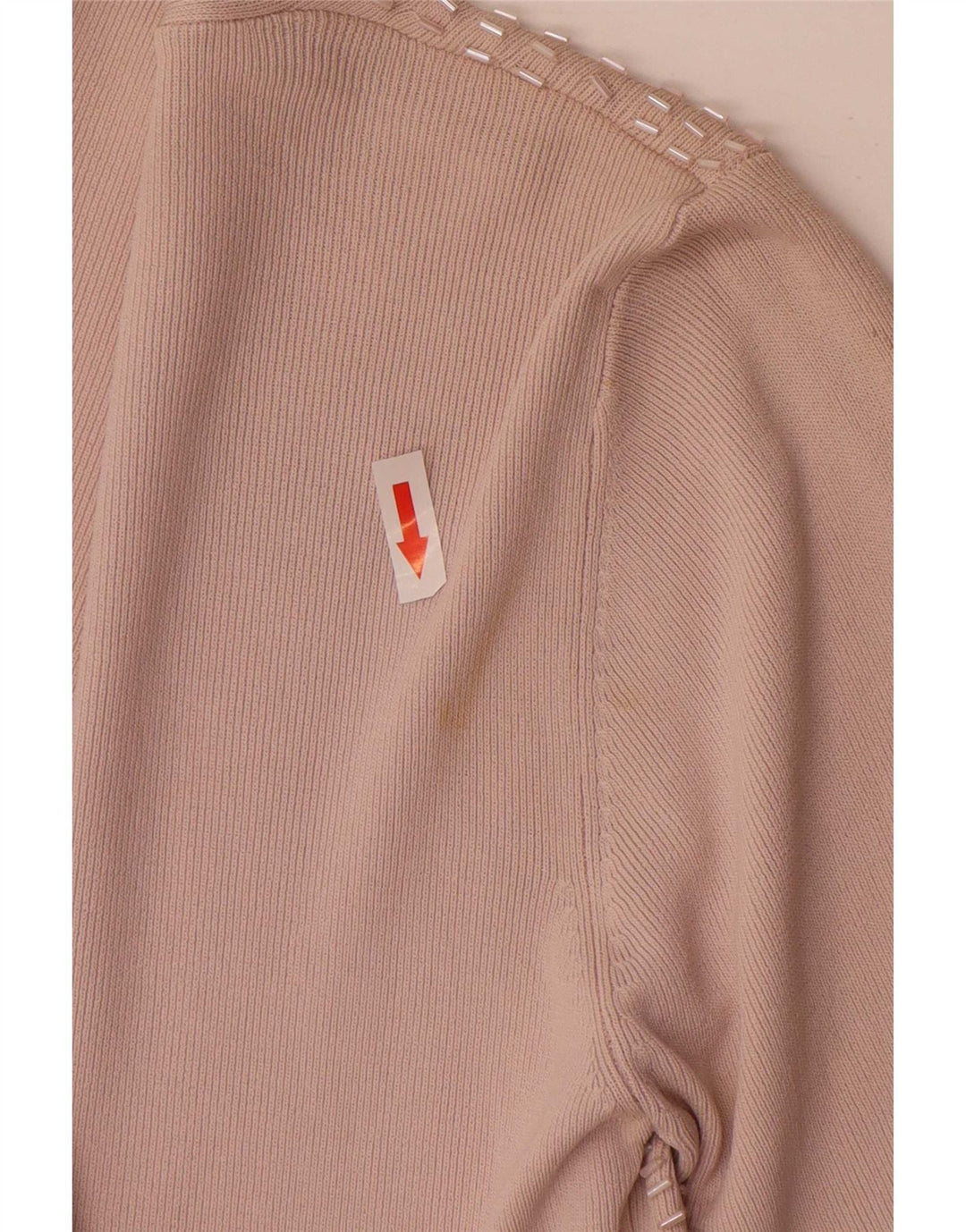 Zara Womens Blouse Top UK 14 Large Pink Rayon