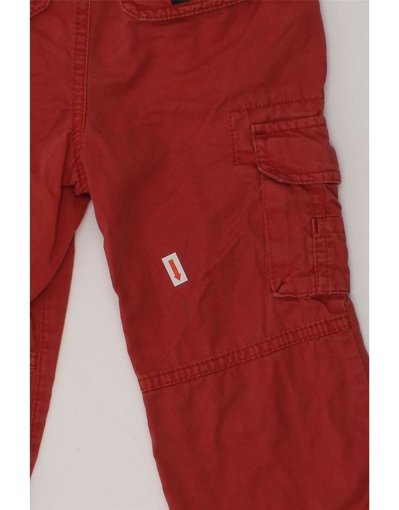 TOMMY HILFIGER Baby Boys Straight Cargo Trousers 18-24 Months W18 L12 Red | Vintage Tommy Hilfiger | Thrift | Second-Hand Tommy Hilfiger | Used Clothing | Messina Hembry 
