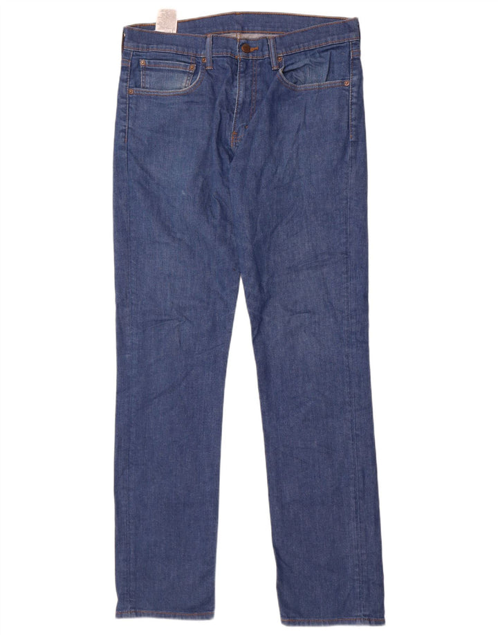Levi's Mens 511 Slim Jeans 34 L34 Blue Cotton