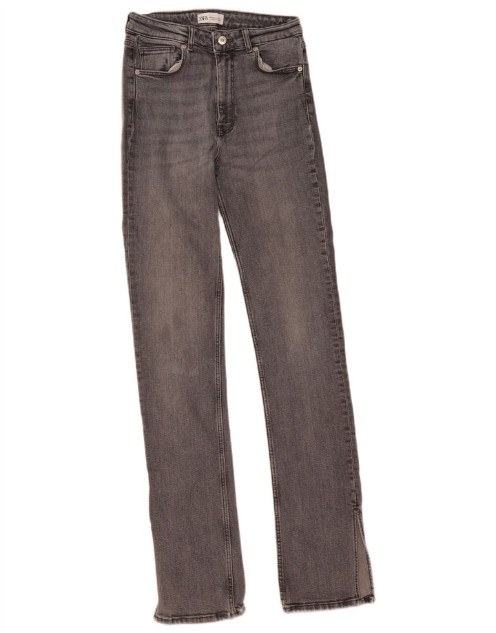 Zara Womens Slim Jeans EU 38 Small W28 L33 Grey