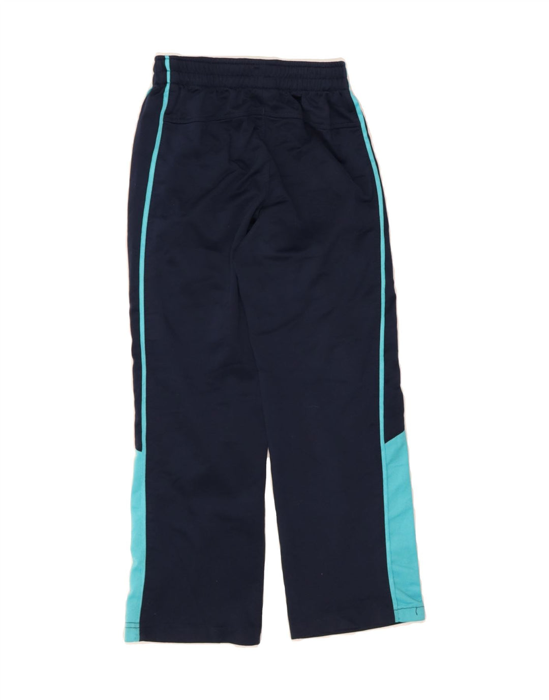 STARTER Boys Tracksuit Trousers 7-8 Years Medium Navy Blue Colourblock Vintage Starter and Second-Hand Starter from Messina Hembry 