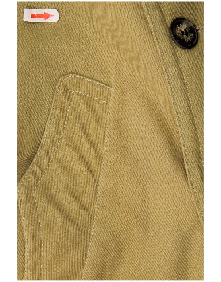 Ocean Star Womens Loose Fit Windbreaker Jacket IT 48 Medium Khaki