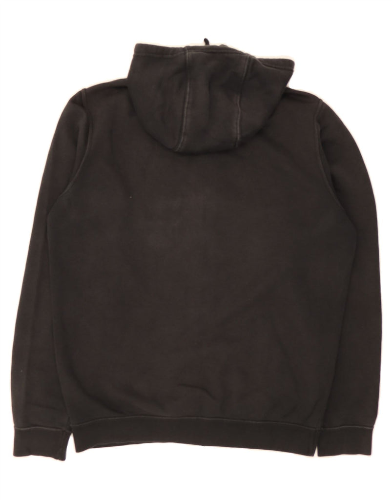 NIKE Mens Zip Hoodie Sweater Small Black Cotton Vintage Nike and Second-Hand Nike from Messina Hembry 