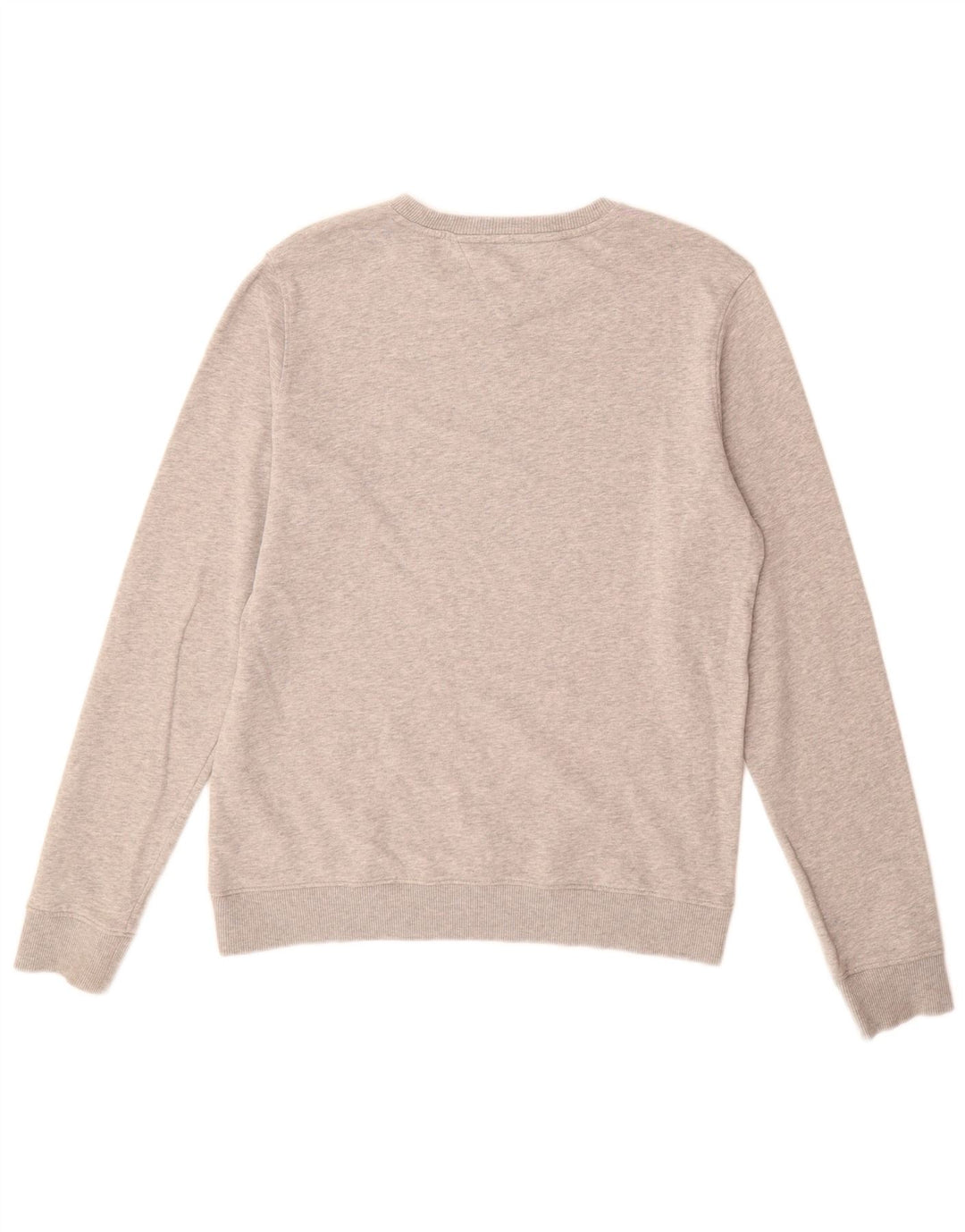 Tommy Hilfiger Boys Graphic Sweatshirt Jumper 15-16 Years Grey Flecked