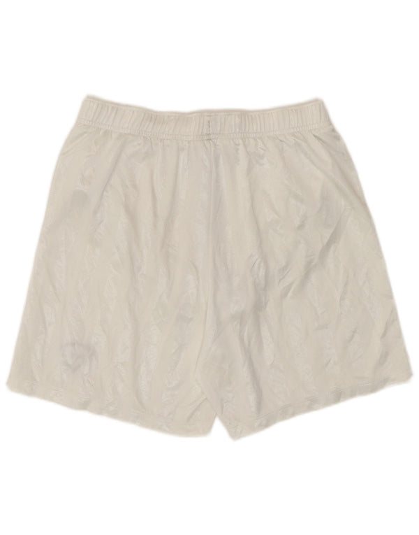 Nike Mens Dri Fit Sport Shorts Small White Pinstripe Polyester