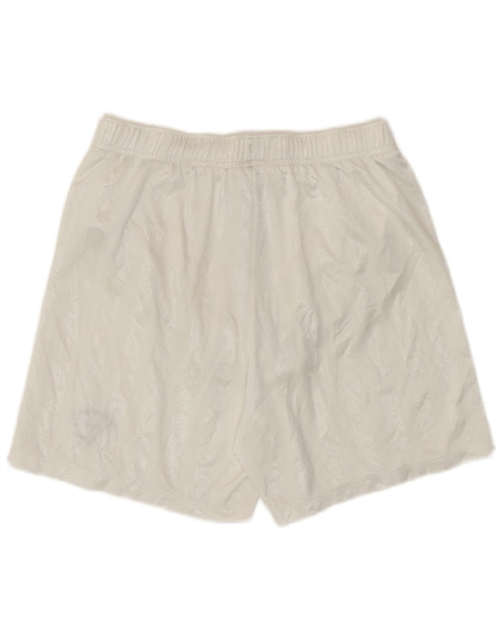 Nike Mens Dri Fit Sport Shorts Small White Pinstripe Polyester